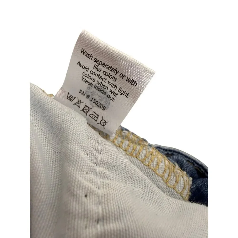 La Ligne Meredith High Rise Cropped Flare Jeans Women's Sz. 24 - Picture 7 of 7